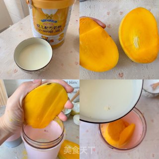 Mango Coconut Milk Jelly recipe