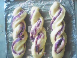 Purple Sweet Potato Roll Bread recipe