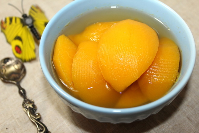 Canned Yellow Peach in Syrup recipe