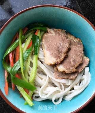 Donkey Meat Noodle in Bone Broth recipe