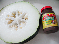 Fried Winter Melon with Shrimp Paste recipe