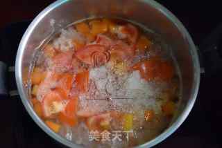 Papaya Tomato Tremella Custard Custard recipe