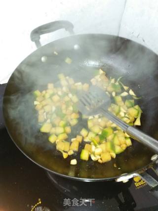 "warming Food" Garlic Roasted Diced Carrots recipe