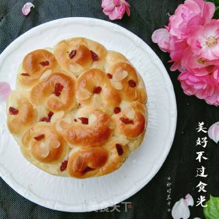 # Fourth Baking Contest and is Love to Eat Festival# Cranberry Flower Bread recipe