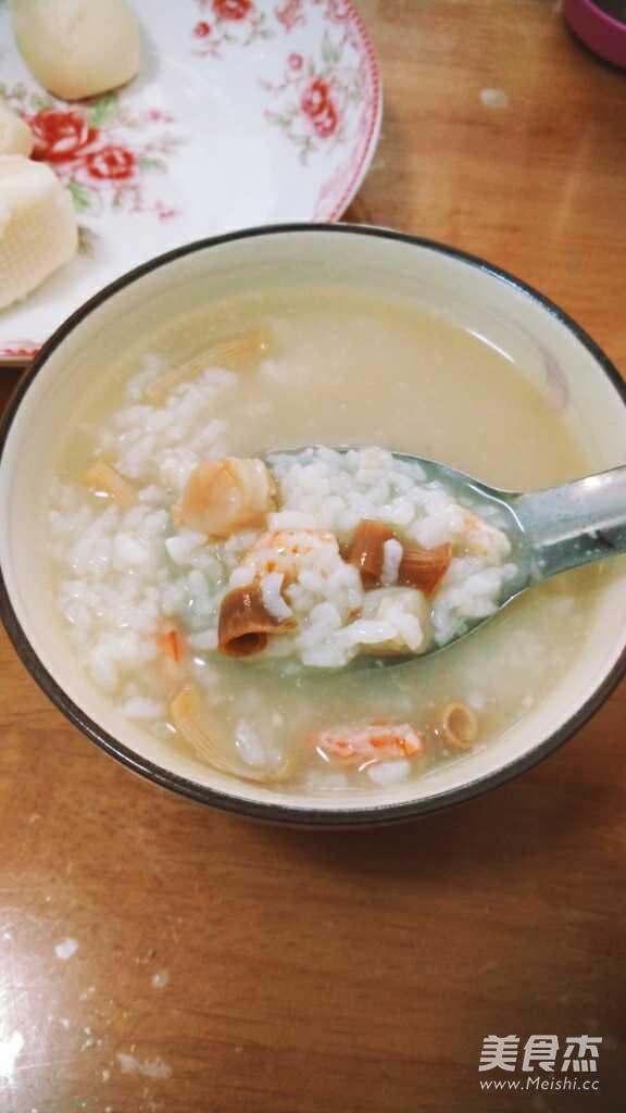 Sandworm Seafood Congee recipe