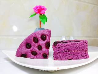 Purple Sweet Potato Cake recipe