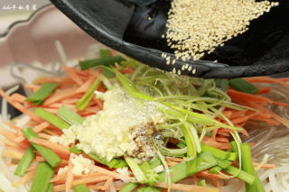 Kiki Beef's Private Kitchen 13-cold Mung Bean Sprouts recipe