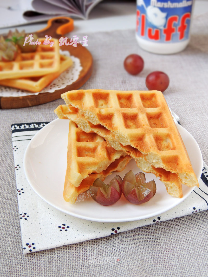 Vanilla Waffles recipe