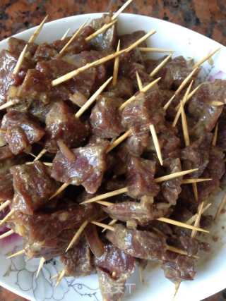 Toothpick Beef recipe