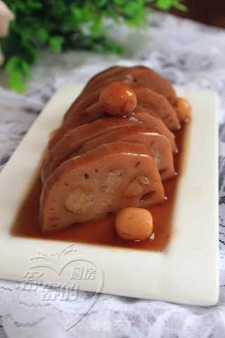 Honey Glutinous Rice Lotus Root recipe