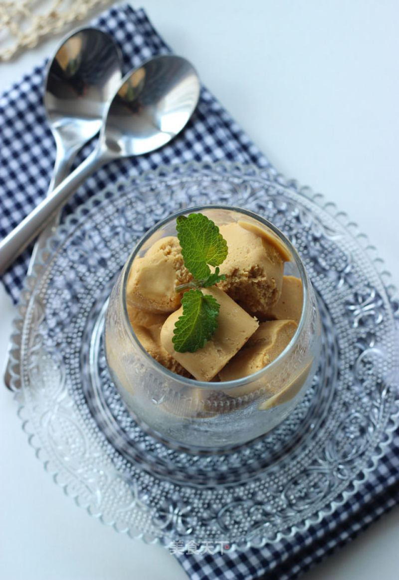 [caramel Ice Cream] How to Make Home-style Handmade Ice Cream recipe