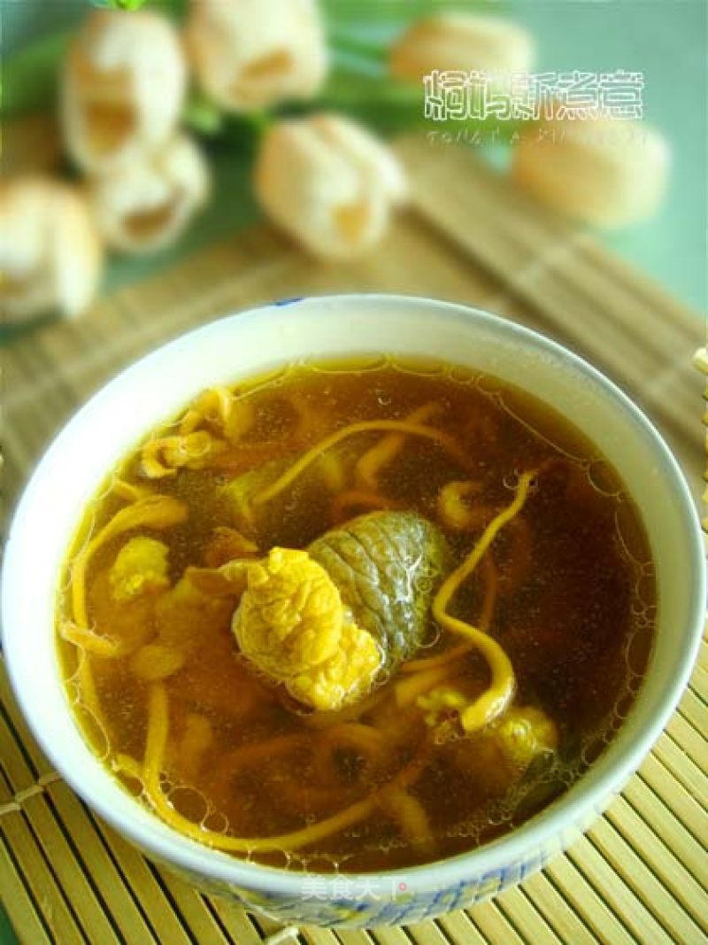 Crocodile Meat Stewed Cordyceps Flower recipe