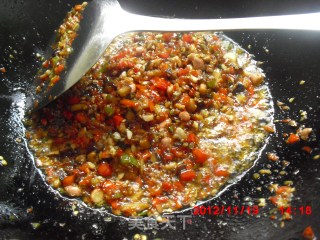 Homemade Mushroom Chopped Pepper Spicy Sauce recipe