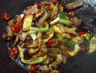 Stir-fried Pork with Pumpkin recipe