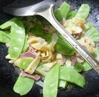 Stir-fried Lentils with Bacon Thousands recipe