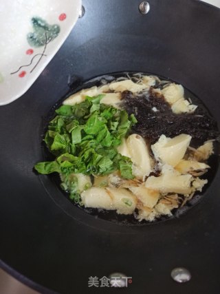 Seaweed Custard Soup recipe