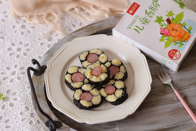 Sausage Flower Sushi recipe