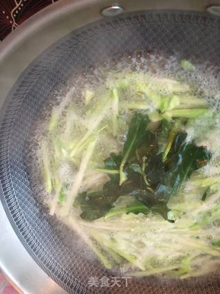 Broccoli Stalks with Minced Garlic recipe