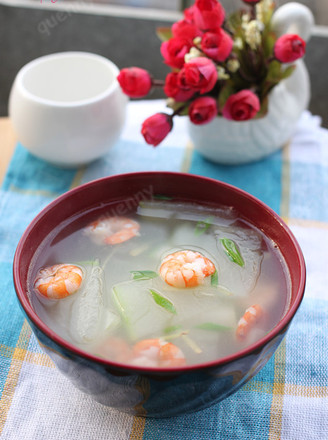 Winter Melon and Shrimp Soup