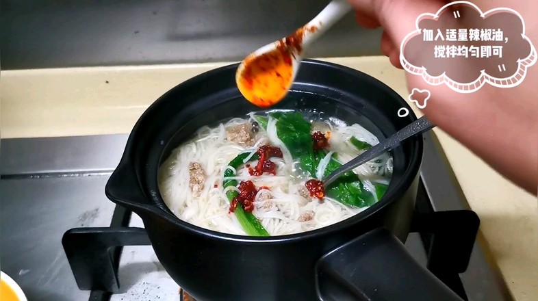 Minced Pork Noodles with Tahini Sauce recipe