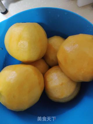 Canned Yellow Peach recipe
