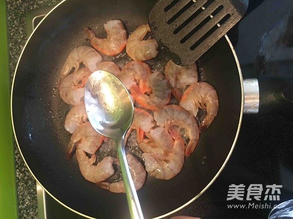 Spicy Sweet Shrimp Stir-fried Seasonal Vegetables recipe