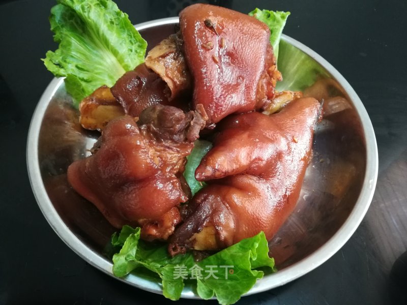 Spiced Braised Pork Trotter recipe