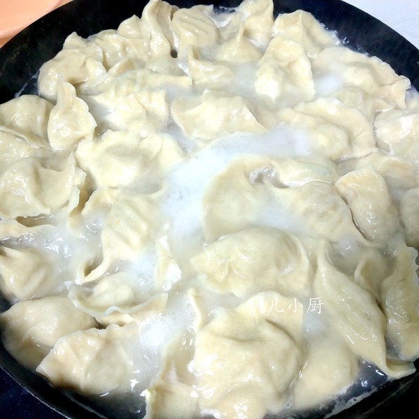 Loofah and Scallop Dumplings recipe