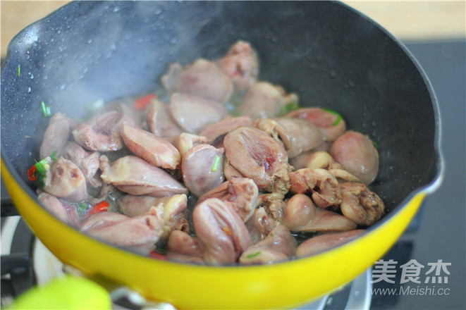 Cumin Duck Heart recipe