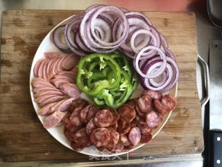 Eight Inch Sausage Pizza recipe