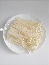 Chopped Pepper Enoki Mushroom recipe