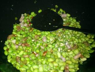 [xinhe Seasoning] Trial Report-----stir-fried Edamame with Sliced Pork in Home Cooking recipe