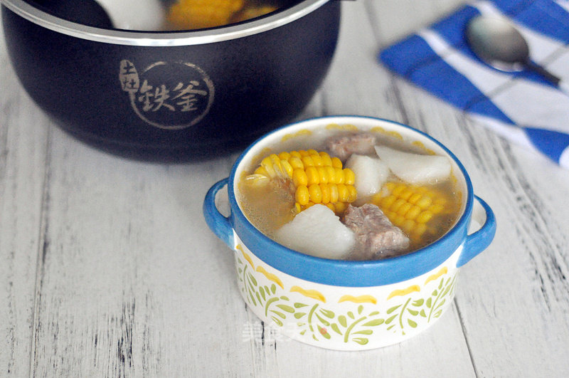 #铁腐烧饭就是香#corn Yam Pork Ribs Soup recipe