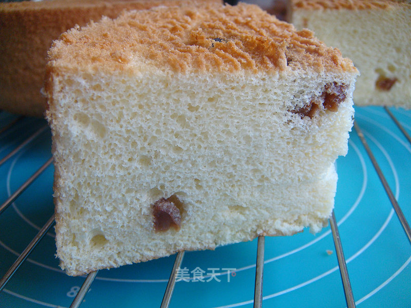 Raisin Chiffon Cake recipe