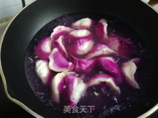 Dragon Fruit and Carrot Dumplings recipe