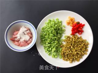 Fried Pork with Double Beans recipe