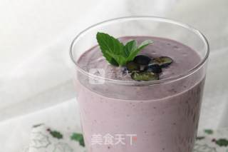 Blueberry Oatmeal Breakfast Milk recipe