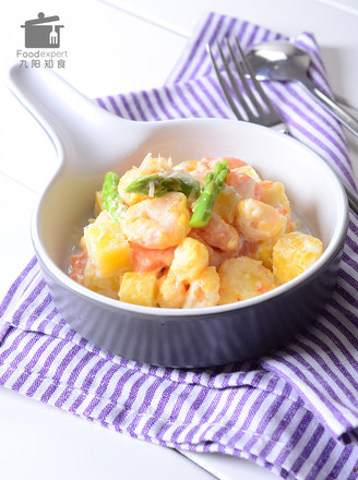 Taiwanese Pineapple Shrimp Balls recipe