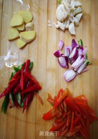 Fish Head with Tempeh and Pickled Pepper recipe