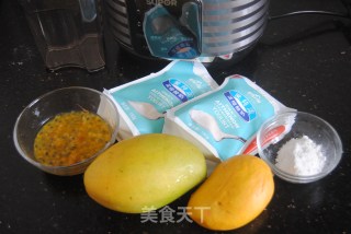 Passion Fruit Mango Ice Cream recipe