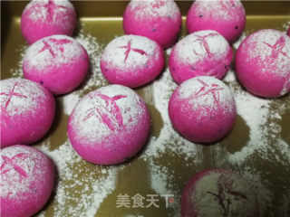 A Bite of Dragon Fruit Mini Buns recipe