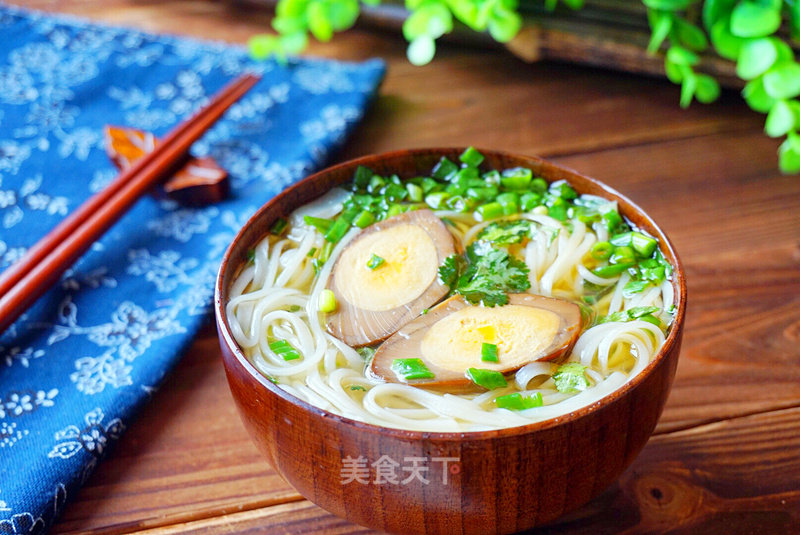 Scallion Lard Noodles recipe