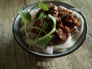 Noodles with Mushroom Sauce recipe