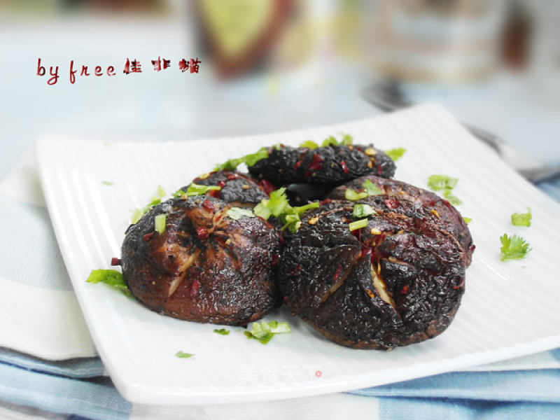 Roasted Shiitake Mushrooms with Black Pepper recipe