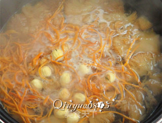 Monkey Mushroom, Cordyceps and Bamboo Sun Nourishing Soup recipe