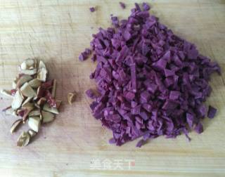 Purple Sweet Potato Red Date Walnut Paste recipe