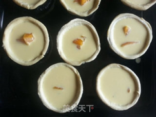 Yellow Peach Egg Tart recipe