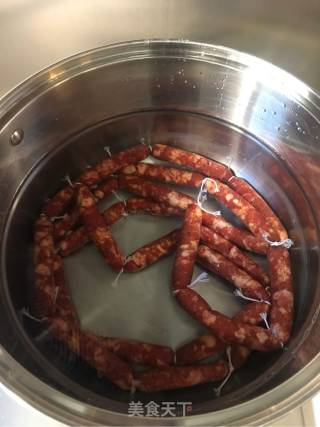 Homemade Black Pepper Flavored Crispy Sausage recipe