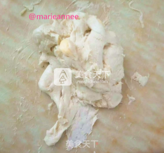Hand Kneaded Bean Paste Flower Bread recipe