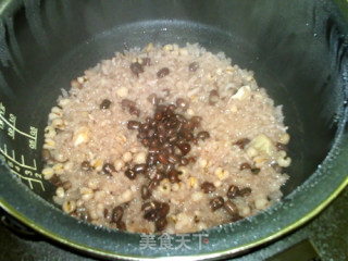 Water Chestnut Red Bean Coix Glutinous Rice recipe